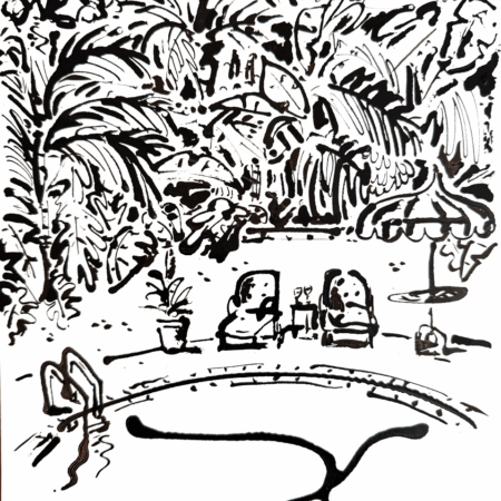 Chateau Marmont Pool